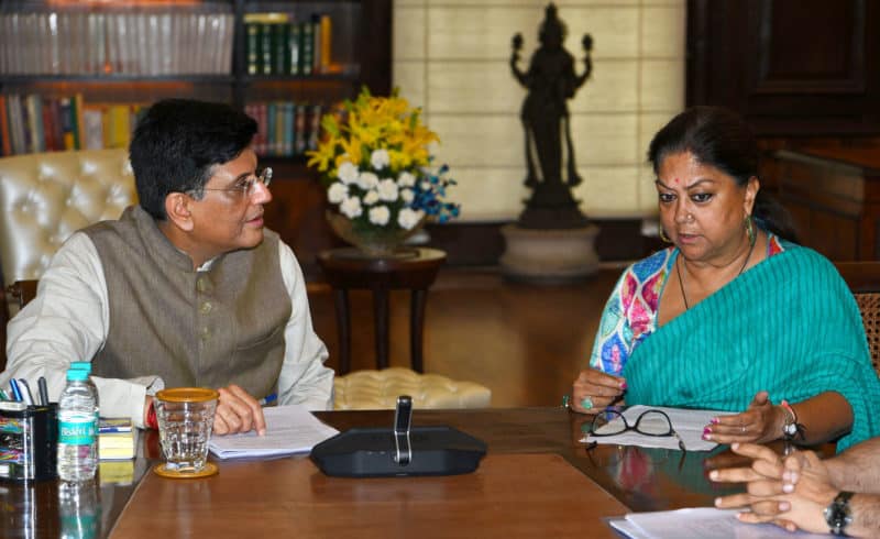 raje,piyush goyal
