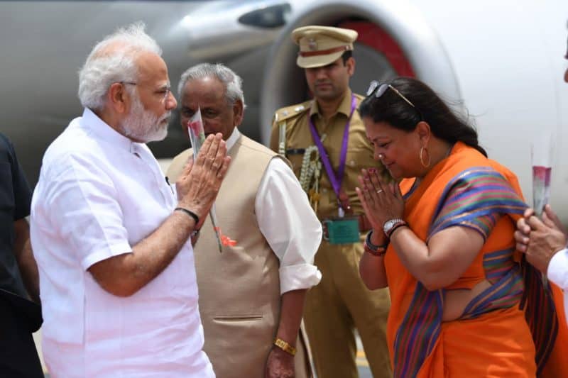 Prime Minister welcomes welcome to Jaipur