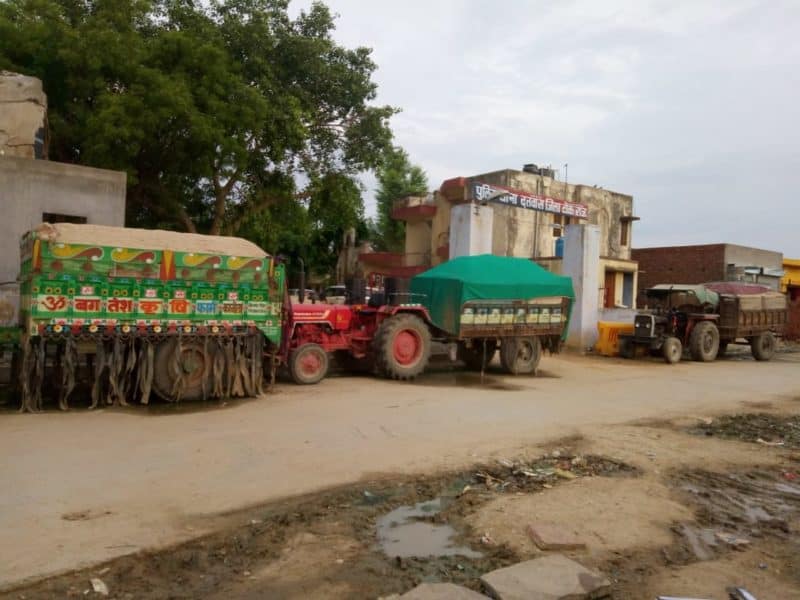 Theft of graffiti transport, Dattavas police seized three vehicles seized by the blockade