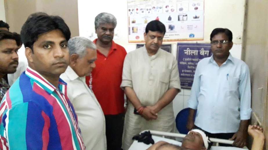 केश कला बोर्ड चेयरमैन  दुर्घटना में हुए घायल