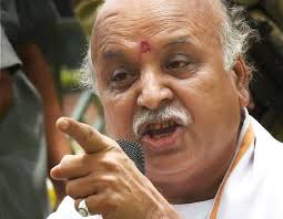 Togadia slams BJP on plot: 500 crores killed in BJP office