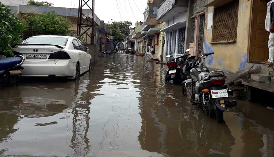 Pollution of sewerage in Polar in Deoli dainik reporters