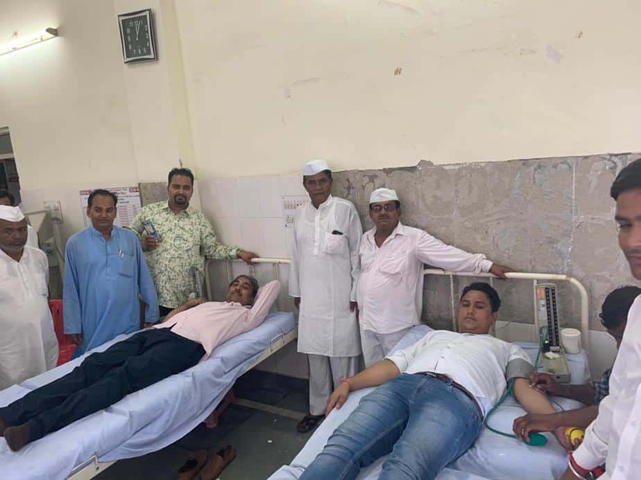 75 Congressmen donated blood in Tonk on Deputy CM Sachin Pilot's birthday