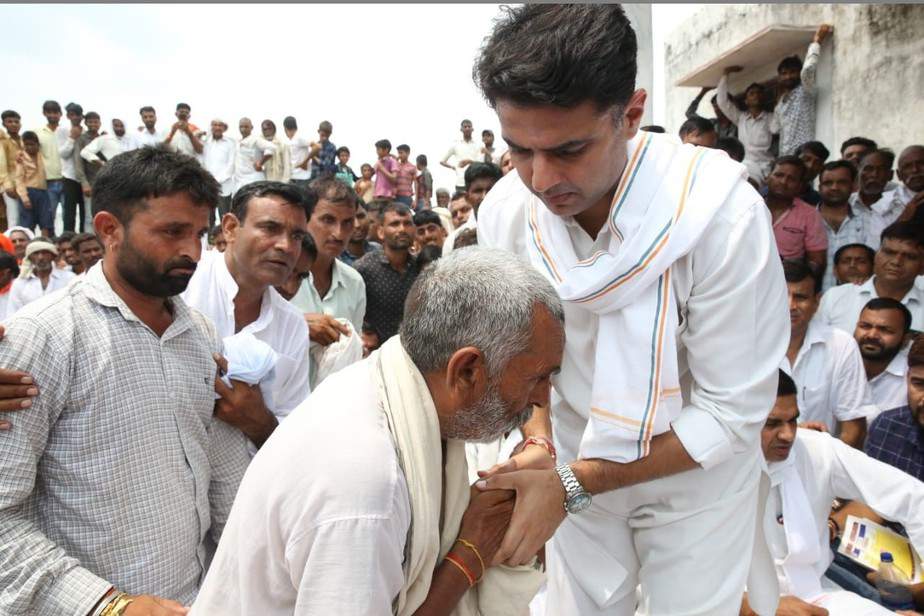 Chief Minister Sachin Pilot Mauroli Village