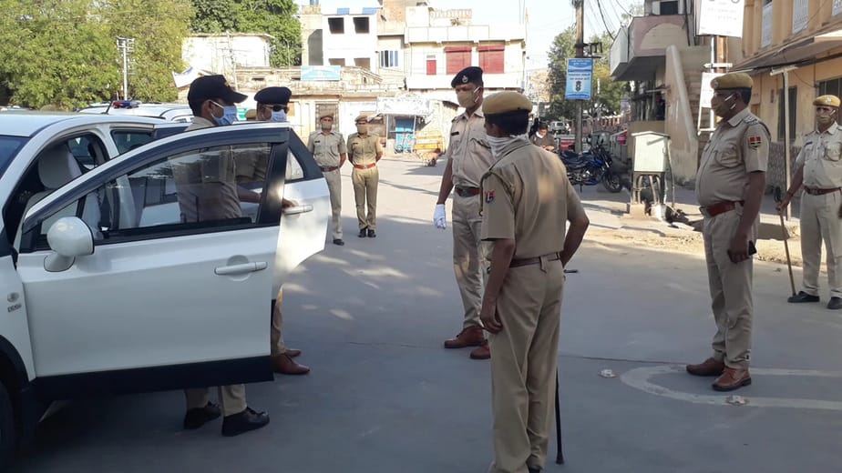 Tonk / पुलिस महानिरीक्षक अजमेर घुमरिया ने टोंक पहुंच कर व्यवस्थाओं का जायजा लेकर दिए निर्देश