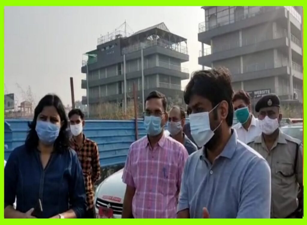 भीलवाड़ा कलेक्टर नकाते साइकिल पर निकले शहर के दौरे पर लिया सफाई व्यवस्था का जायजा