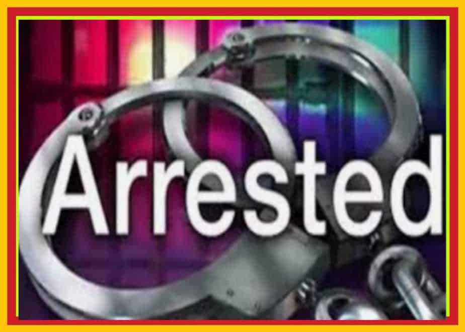 arrested