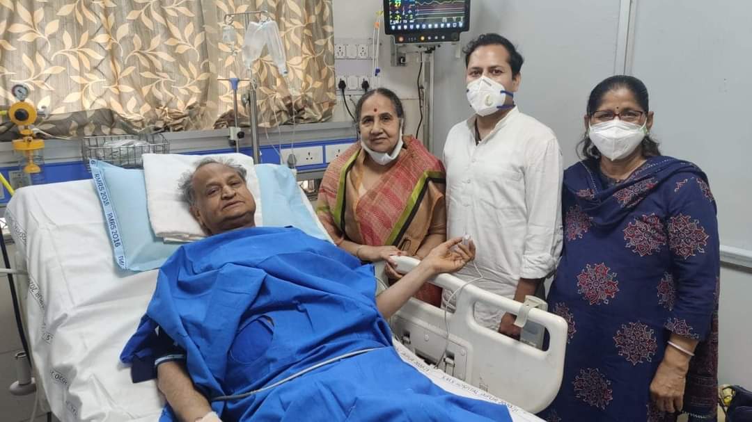 Chief Minister Ashok Gehlot had successful angioplasty