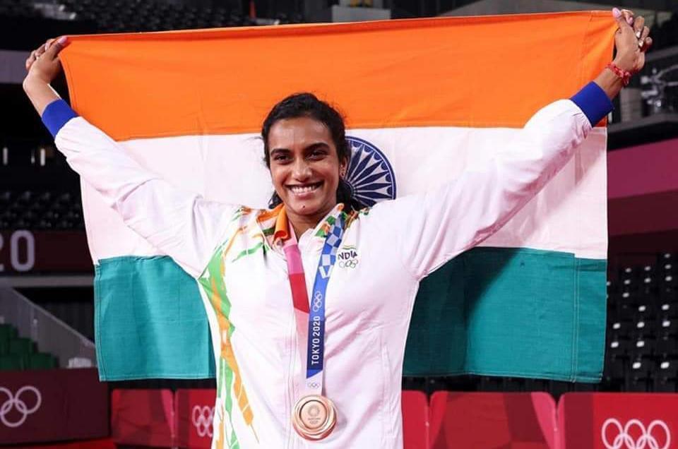 PV Sindhu returns to India