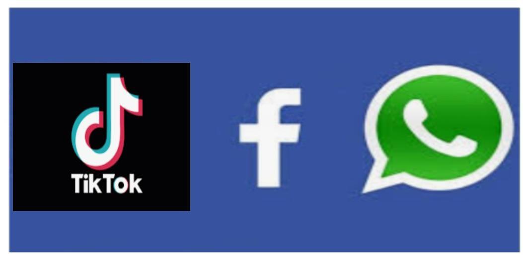 TikTok,Facebook News whatsapp
