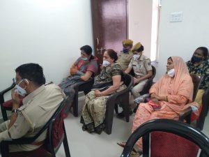 आवाज दो अभियान:आईजी लाठर ने सुरक्षा सखियों से विडियो कॉन्फ्रेंस में चर्चा की