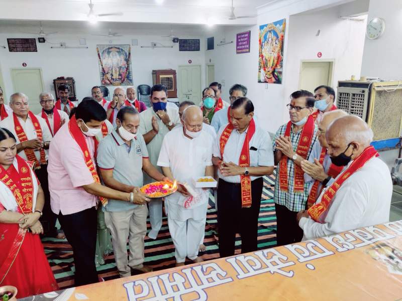 गणेश पूजन के साथ ही 10 दिवसीय गणेश महोत्सव का शुभारंभ