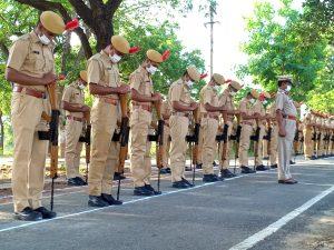 भीलवाड़ा में पुलिस शहीद दिवस पर शहीदों को दी श्रद्धाजंली