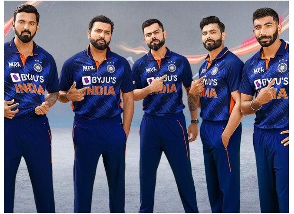 Team India's new jersey launch