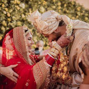 कैटरीना कैफ़ -विक्की कौशल की सवाई माधोपुर में आज हुई शादी के स्पेशल फोटोग्राफ...कैटरीना कैफ़ ने पोस्ट की फोटोज