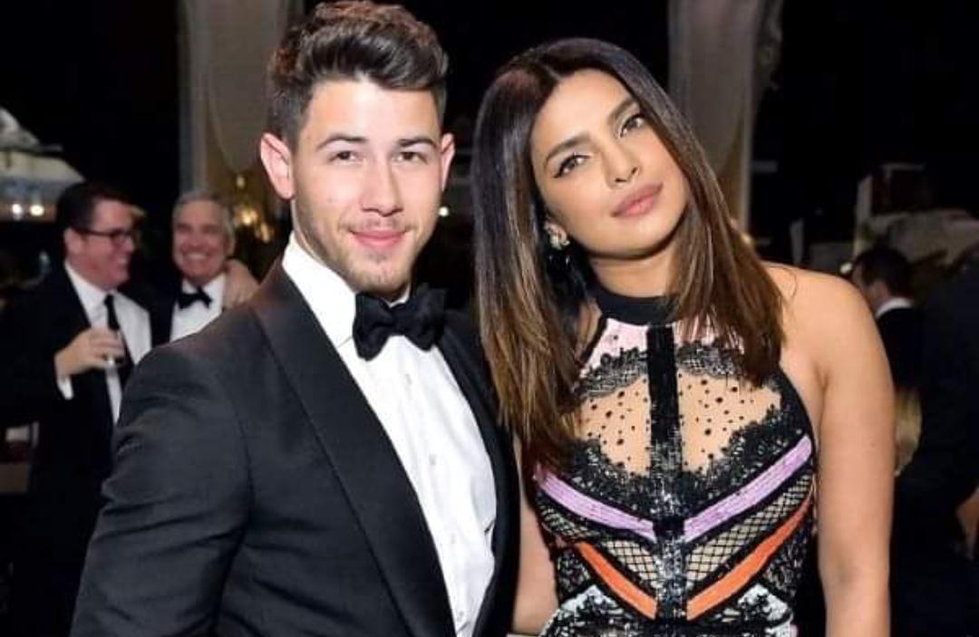 Priyanka Chopra with American singer Nick Jonas