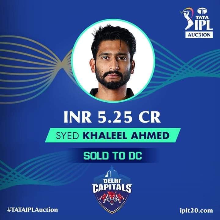 Tonk resident cricketer Khaleel Ahmed bought for IPL for 5.25 crores