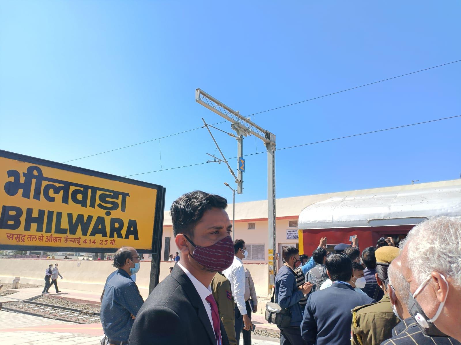 उत्तर पश्चिम रेलवे के महाप्रबंधक शर्मा ने किया अजमेर-भीलवाड़ा रेल्वे खंड का वार्षिक निरीक्षण
