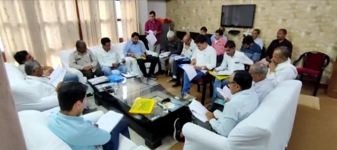 First meeting of newly appointed board of Sanwalia Mandir Mandal convened, approval of estimated budget