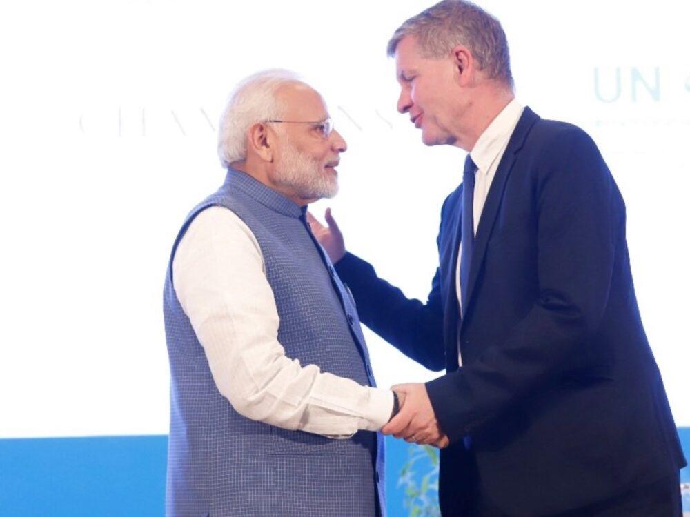 UN Environment Chief will visit Tonk on April 3 Awards have been given to Prime Minister Modi!