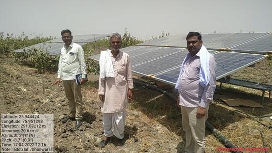 Drip irrigation, solar energy and protected farming in Tonk became the means of increasing the income of the farmers,