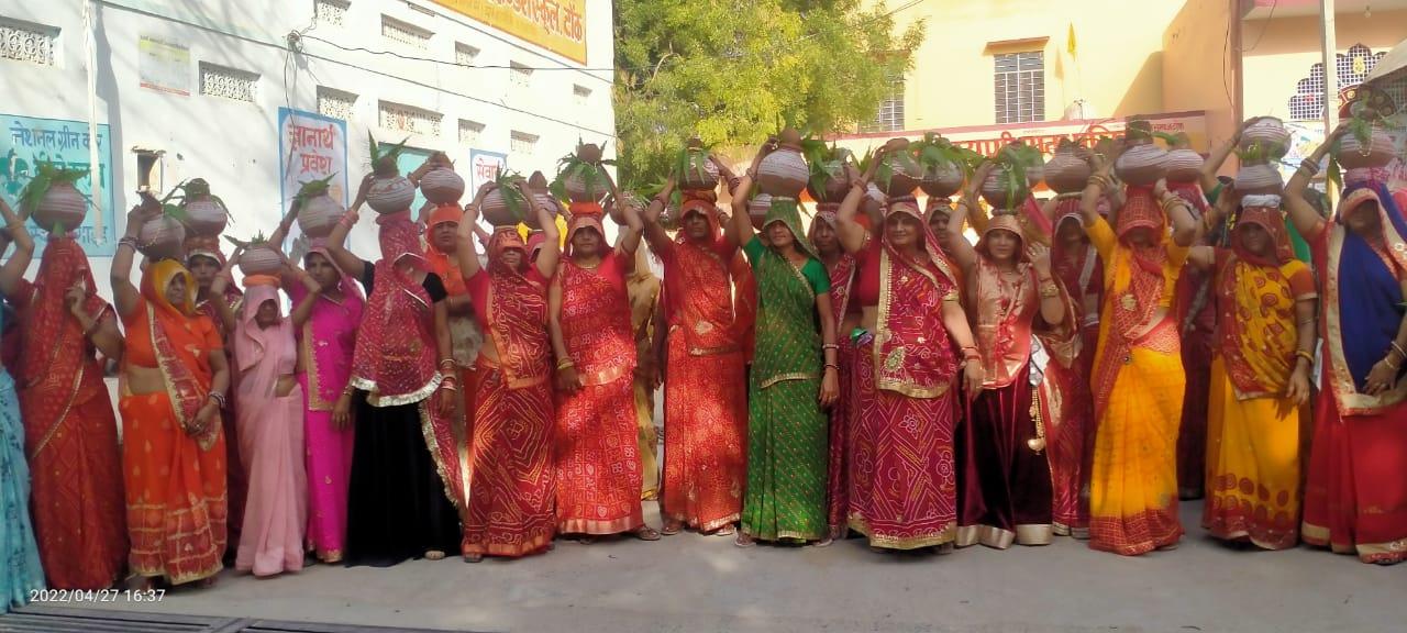 Kalash Yatra taken out on San Jayanti celebrated in Tonk