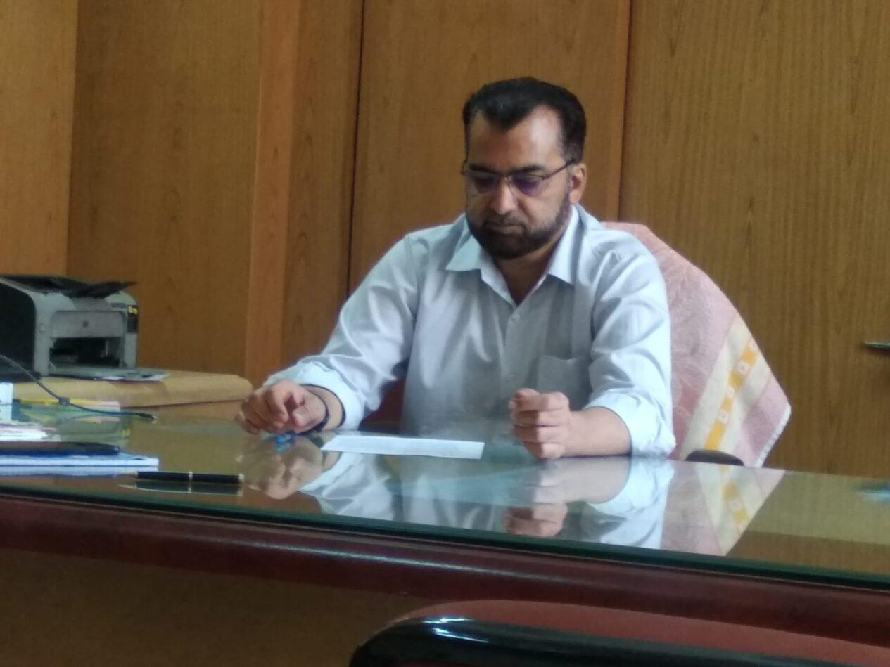 Syed Mukarram Shah RAS assumed the post of Secretary, Madrasa Board Rajasthan