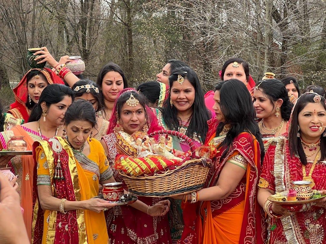 Rajasthani culture and tradition come alive in America, celebrated Gangaur, took out ride