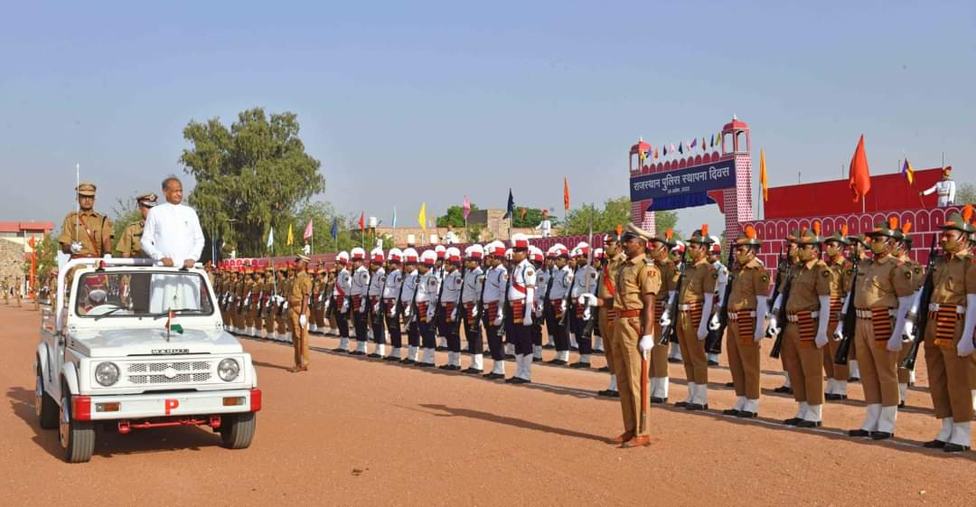 CM Gehlot said in the Police Foundation Day program, the employees were not worried about their future, so we have implemented Old Pension Scheme