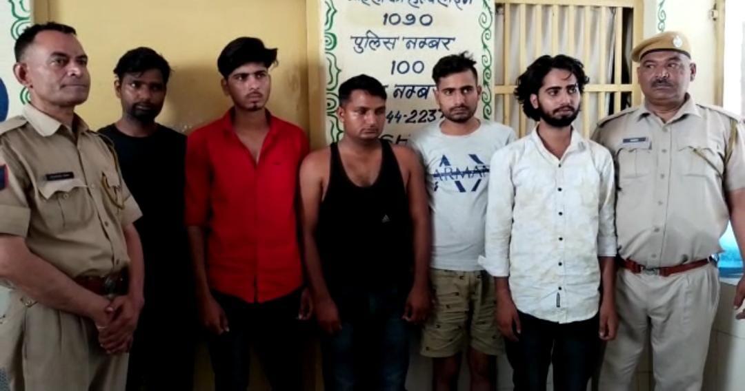 Bharatpur news: Police arrested 5 people in Bharatpur on charges of forgery