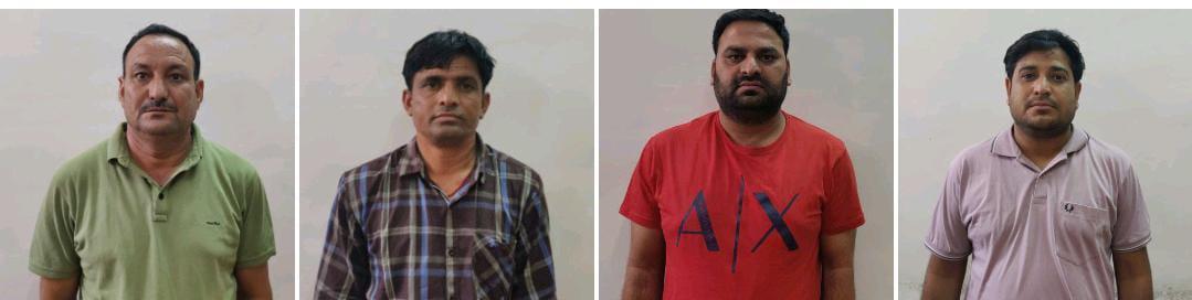 नागालैंड से फर्जी आर्म्स लाइसेंस बनाने वाले बीकानेर के 4 जने गिरफ्तार