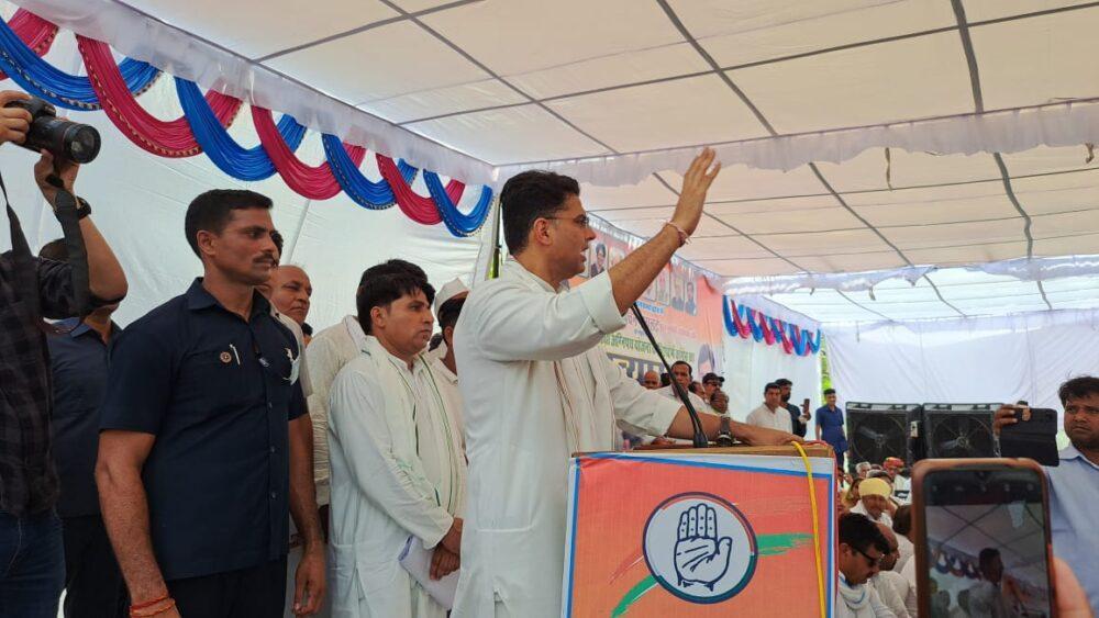 Sachin Pilot hit back at the Chief Minister, Pilot gave a big statement on the allegations of the Chief Minister, the Chief Minister had denied it earlier and said,