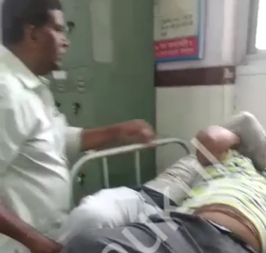 राजस्थान में यह क्या डाॅक्टर उतरे गुडंई पर,अस्पताल में ही.. देखें वीडियों 