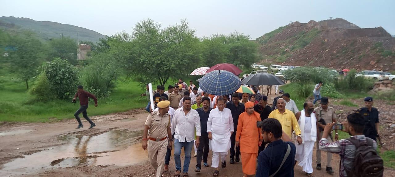 राजस्थान सरकार की शह में पल रहे खनन माफियाओं की वजह से गई बाबा विजय दास की जान:अरुण सिंह