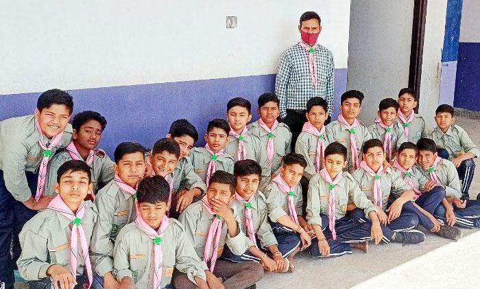 Hindustan Scout Guide celebrated World Scarf Day