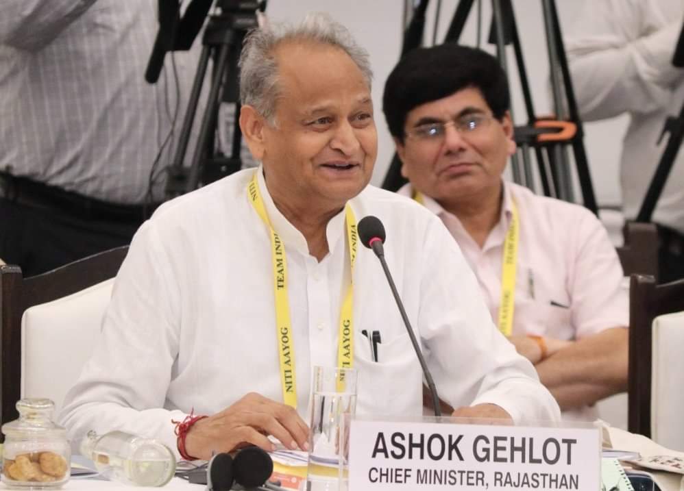 In the meeting of NITI Aayog, CM Gehlot raised the demand to declare ERCP as a national project