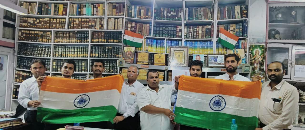 Tricolor campaign of advocates in High Court under Amrit Mahotsav of Azadi