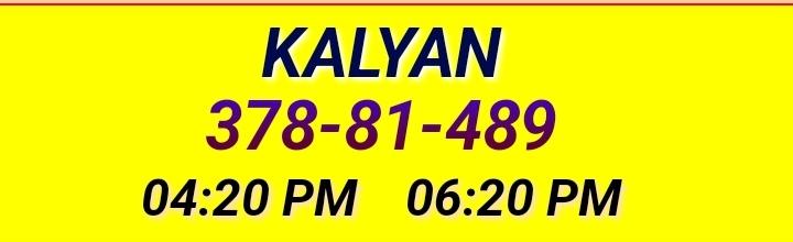 Kalyan Satta king 👑 Maine Saturday