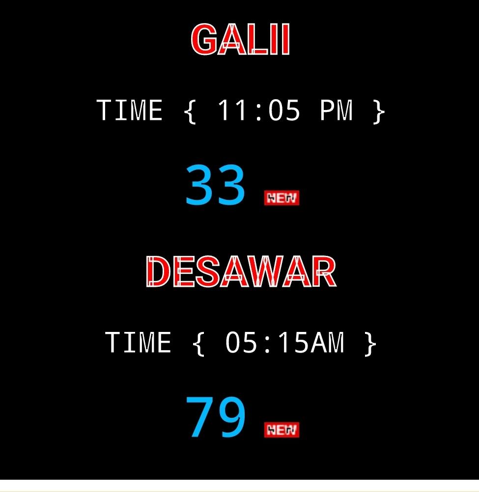 Satta King Gali Result 11-09-2022