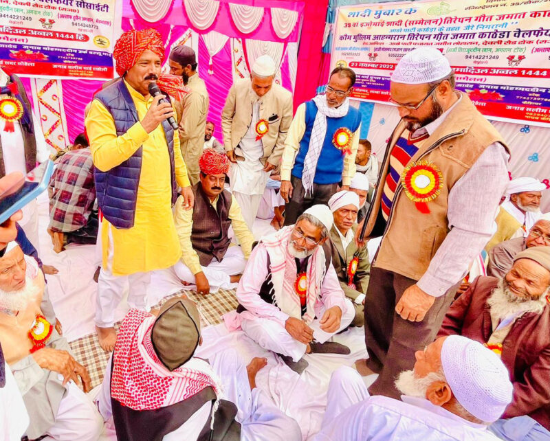 Loharan society's 39th Ijtemai marriage conference ends, 122 newly married couples become partners in marriage conference