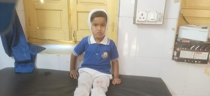Innocent girl student was beaten up by the operator in a private school in Rayala, Bhilwara, admitted Innocent girl student was beaten up by the operator in a private school in Rayala, Bhilwara, admitted