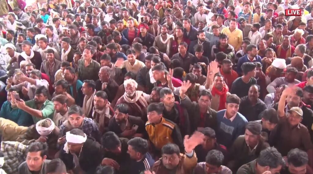 गुर्जर समाज पराक्रम, शौर्य का पर्याय - पी एम मोदी, मालासेरी मे उमडा सैलाब,काॅरिडोर की घोषणा नही, गुर्जर निराश