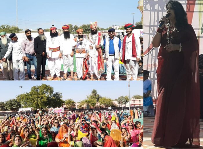 Bhilwara Festival- Women and girls dance on O Mhari Ghoomar, collector and officials fly kites