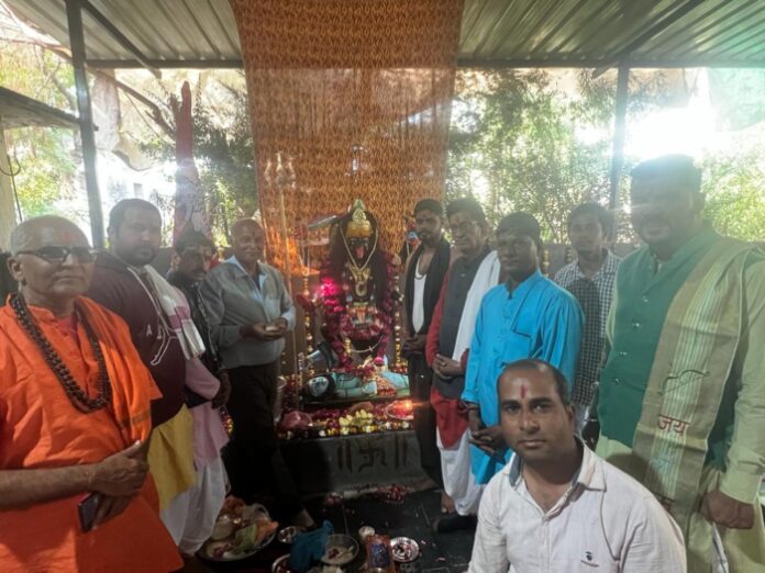 Bhilwara Mahakali's arrival in Panchmukhi Mokshadham, idol consecrated Bhilwara Mahakali's arrival in Panchmukhi Mokshadham, idol consecrated