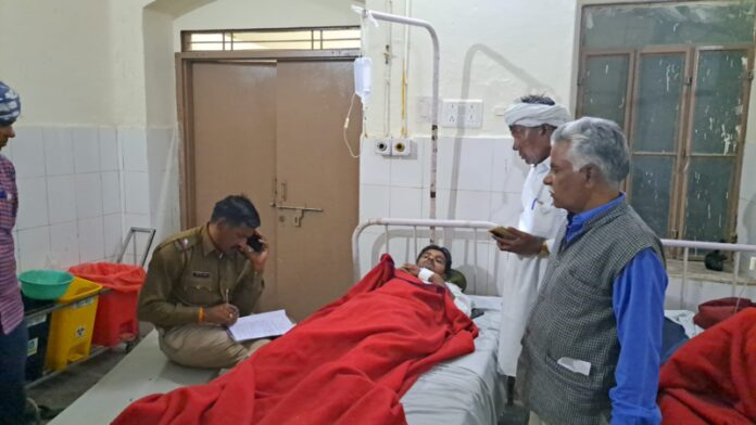 Banas river became a battlefield, three injured on illegal gravel mining Statements of the injured BJP councilor and others who attacked Banas river became a battlefield, three injured on illegal gravel mining Statements of the injured BJP councilor and others who attacked