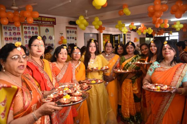 Women celebrated Basantotsav