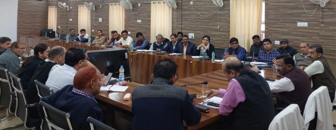 Tonk District Election Officer took review meeting of vote counting preparations.