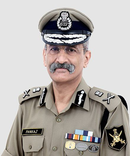 India's Deputy National Security Advisor and former Bhilwara SP Pankaj Kumar Singh in Bhilwara.
