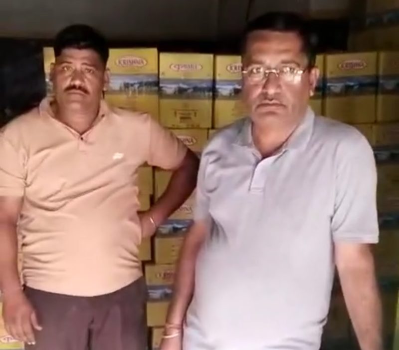 जयपुर गोदाम में छापा मार पकड़ा 10465 लीटर नकली घी,चार नामी ब्रांड