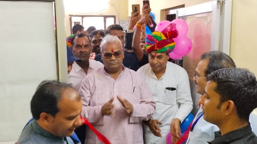 टीबी से पीड़ित मरीजों की जांच जहाजपुर अस्पताल में होगी, शिक्षा मंत्री मदन दिलावर ने किया लोकार्पण 